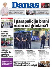 Danas - broj 9954, 3. jul 2025.