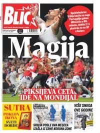 Blic - broj 8878, 15. nov 2021.