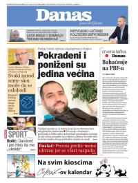 Danas - broj 8113, 16. dec 2019.
