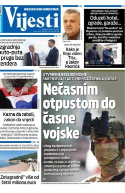 Vijesti - broj 9759, 1. jul 2025.