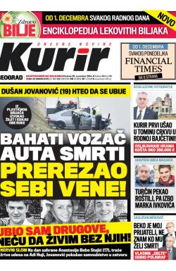 Kurir - broj 296, 29. nov 2014.