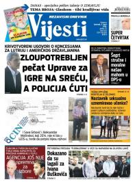Vijesti - broj 6443, 3. mar 2016.