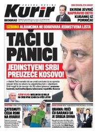 Kurir - broj 3554, 18. avg 2013.
