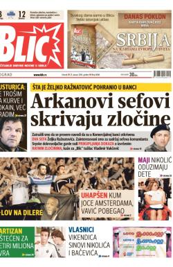 Blic - broj 6086, 21. jan 2014.