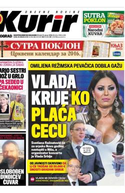 Kurir - broj 696, 13. jan 2016.