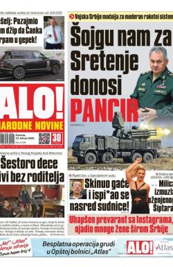 Alo - broj 4298, 13. feb 2020.