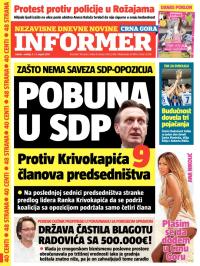 Informer CG - broj 684, 2. avg 2014.