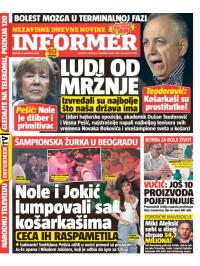 Informer - broj 3472, 14. sep 2023.