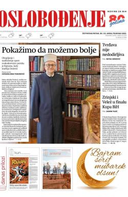 Oslobođenje - broj 27279, 20. apr 2023.