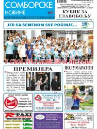 Somborske novine - broj 3335, 25. maj 2018.