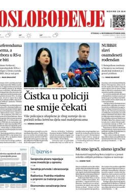 Oslobođenje - broj 28057, 4. nov 2025.