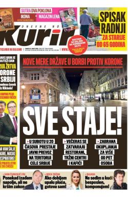 Kurir - broj 2197, 21. mar 2020.