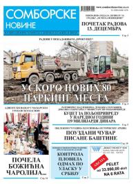 Somborske novine - broj 3624, 8. dec 2023.