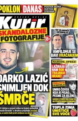 Kurir - broj 1410, 9. jan 2018.