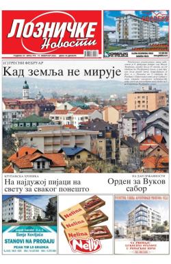 Lozničke novosti - broj 779, 17. feb 2023.