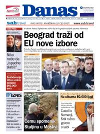 Danas - broj 5950, 13. jan 2014.