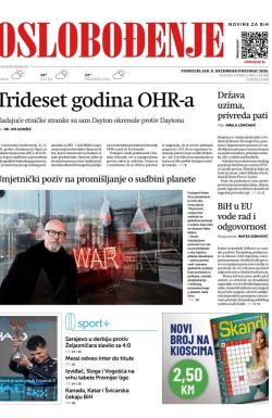 Oslobođenje - broj 28085, 8. dec 2025.