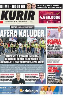 Kurir - broj 4317, 10. mar 2026.