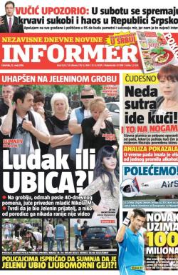 Informer - broj 1226, 12. maj 2016.