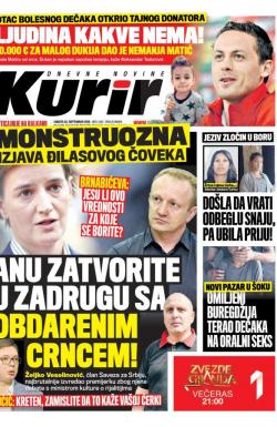 Kurir - broj 1662, 22. sep 2018.