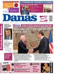 Danas - broj 6711-6712, 13. feb 2016.