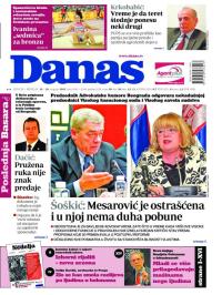 Danas - broj 6543-6544, 29. avg 2015.