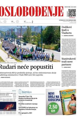Oslobođenje - broj 27967, 22. jul 2025.