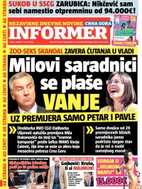 Informer CG - broj 934, 30. maj 2015.