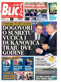 Blic - broj 8034, 2. jul 2019.