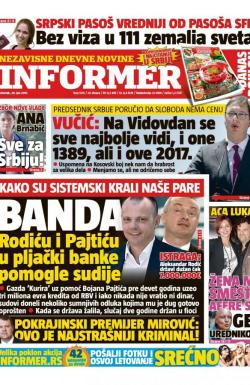 Informer - broj 1574, 29. jun 2017.