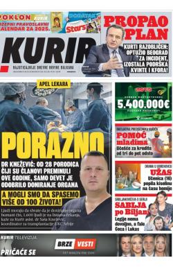Kurir - broj 3872, 3. dec 2024.