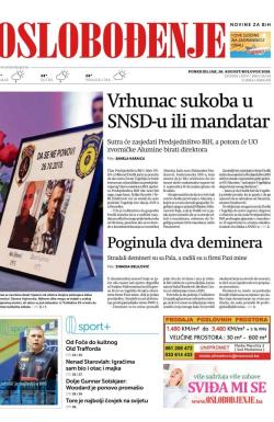 Oslobođenje - broj 26129, 26. avg 2019.