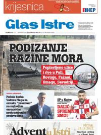 Glas Istre - broj 321, 23. nov 2022.