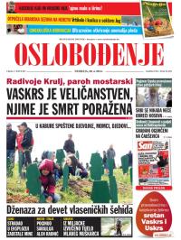 Oslobođenje - broj 24.201, 20. apr 2014.