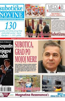 Nove Subotičke novine - broj 339, 29. sep 2023.
