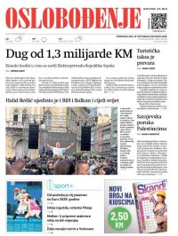 Oslobođenje - broj 28038, 13. okt 2025.