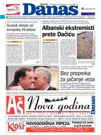 Danas - broj 5568, 27. dec 2012.