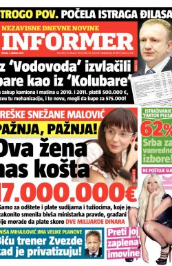 Informer - broj 430, 1. okt 2013.