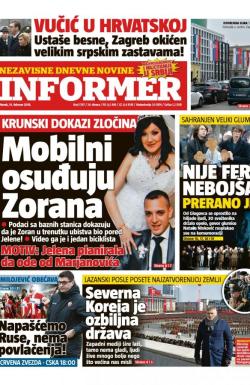 Informer - broj 1767, 13. feb 2018.