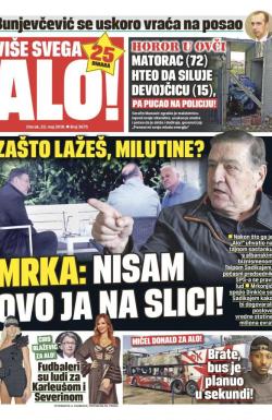 Alo - broj 3675, 22. maj 2018.
