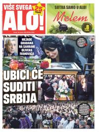 Alo - broj 3556, 19. jan 2018.