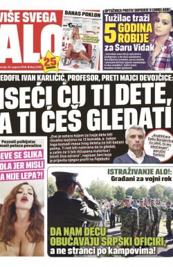 Alo - broj 3768, 23. avg 2018.