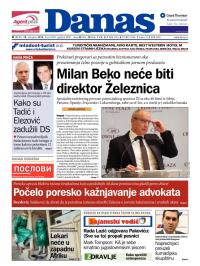 Danas - broj 6239, 29. okt 2014.