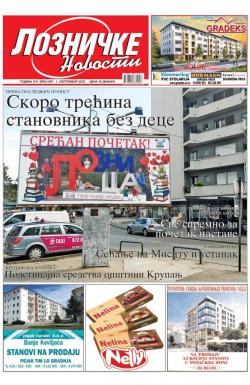 Lozničke novosti - broj 807, 1. sep 2023.