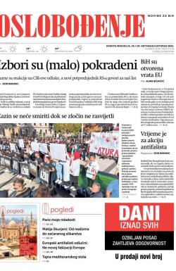 Oslobođenje - broj 27134, 29. okt 2022.