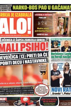 Alo - broj 3074, 14. sep 2016.