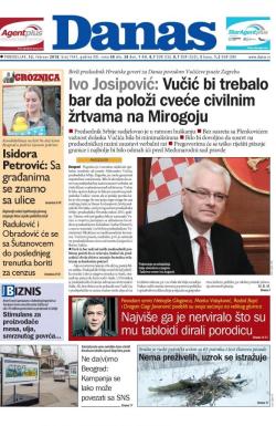 Danas - broj 7441, 12. feb 2018.