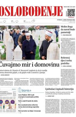 Oslobođenje - broj 27874, 1. apr 2025.
