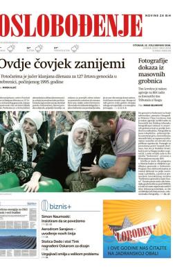 Oslobođenje - broj 25.011, 12. jul 2016.