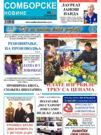 Somborske novine - broj 3043, 19. okt 2012.